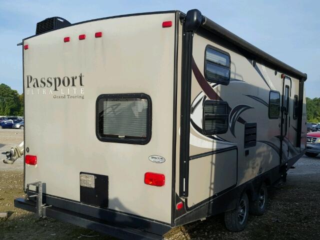 4YDT24026FT412640 - 2015 KEYSTONE PASSPORT GRAY photo 4