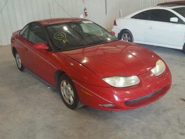 1G8ZY12712Z130409 - 2002 SATURN SC2 RED photo 1