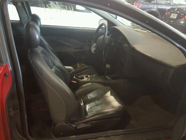 1G8ZY12712Z130409 - 2002 SATURN SC2 RED photo 5