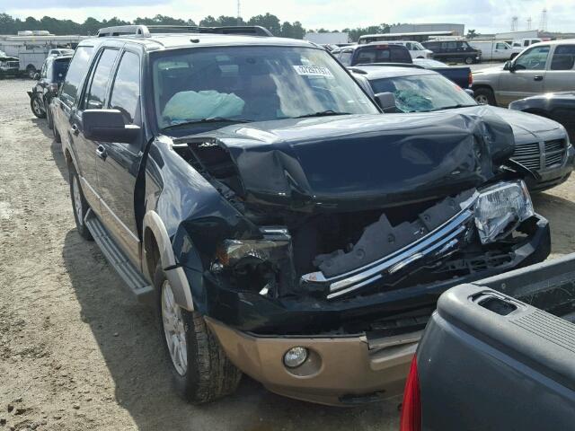 1FMJU1H58EEF05188 - 2014 FORD EXPEDITION GREEN photo 1