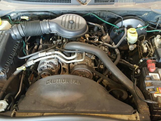 1B7GL23XXVS158366 - 1997 DODGE DAKOTA GREEN photo 7