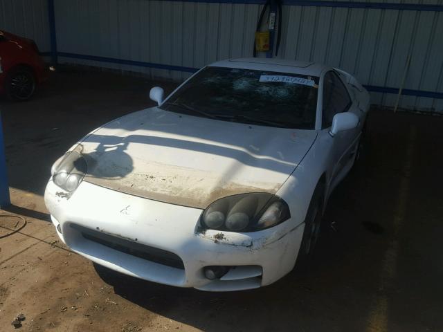 JA3AM84J0XY001329 - 1999 MITSUBISHI 3000 GT SL WHITE photo 2