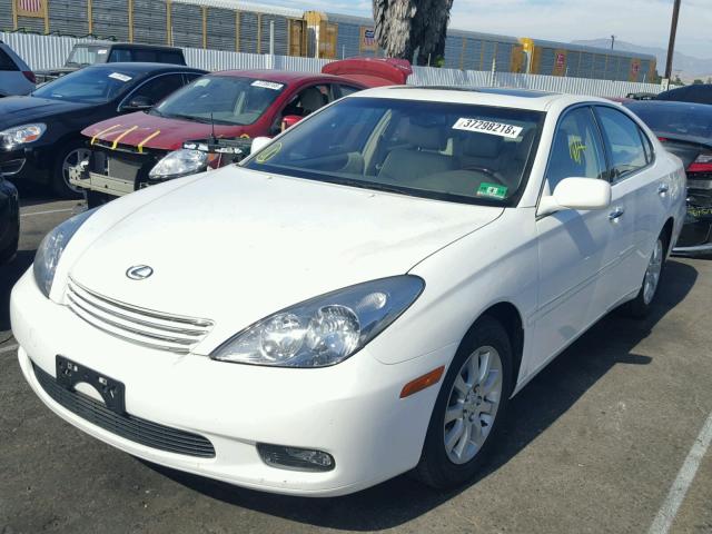 JTHBF30G630131605 - 2003 LEXUS ES 300 WHITE photo 2