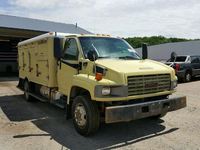 1GDJ5C1G98F900032 - 2008 GMC C5500 C5C0 YELLOW photo 1