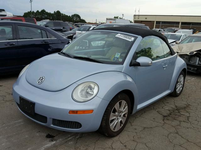 3VWRG3AL7AM007875 - 2010 VOLKSWAGEN NEW BEETLE 蓝色 照片 2