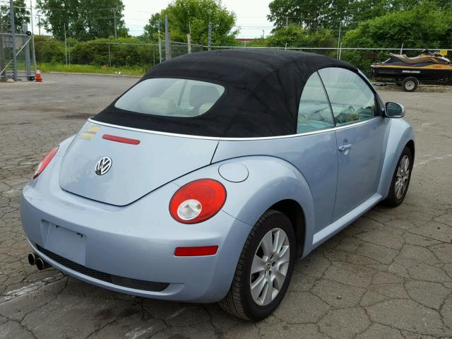 3VWRG3AL7AM007875 - 2010 VOLKSWAGEN NEW BEETLE 蓝色 照片 4
