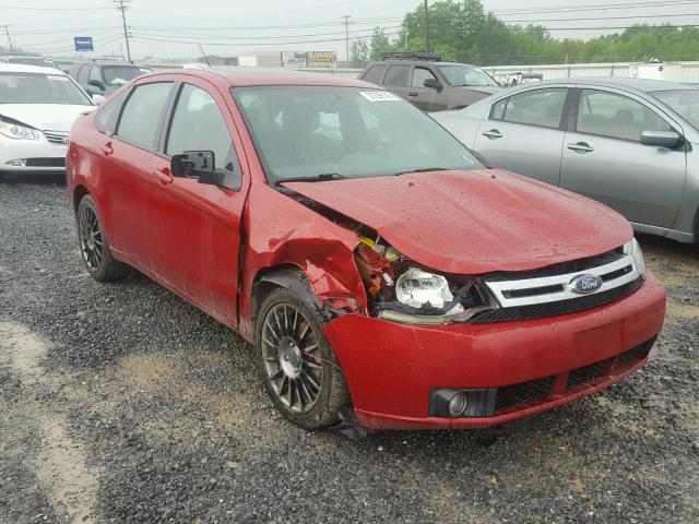 1FAHP36N09W150984 - 2009 FORD FOCUS SES RED photo 1