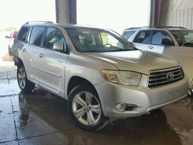 5TDDK3EH8AS027358 - 2010 TOYOTA HIGHLANDER SILVER photo 1