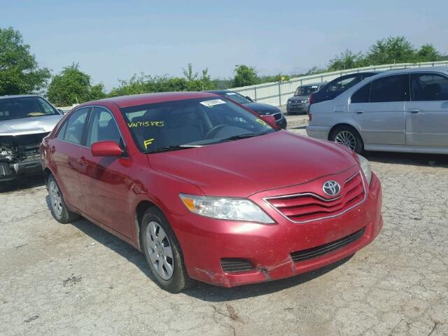 4T1BF3EK9BU715885 - 2011 TOYOTA CAMRY/SE/L RED photo 1