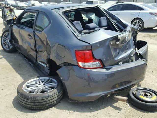 JTKJF5C79B3017074 - 2011 TOYOTA SCION TC 石墨色 照片 3