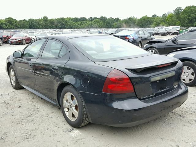 2G2WP522551353321 - 2005 PONTIAC GRAND PRIX BLACK photo 3