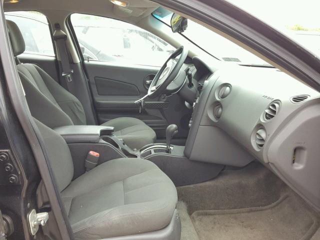 2G2WP522551353321 - 2005 PONTIAC GRAND PRIX BLACK photo 5