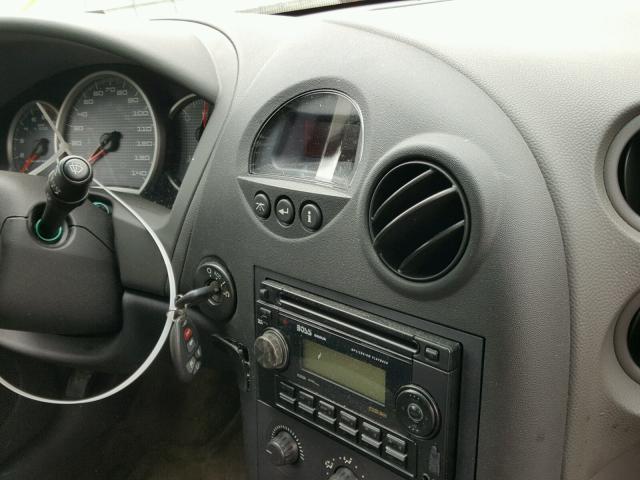 2G2WP522551353321 - 2005 PONTIAC GRAND PRIX BLACK photo 9