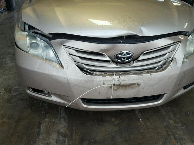 4T1BK46K77U518480 - 2007 TOYOTA CAMRY NEW BEIGE photo 9