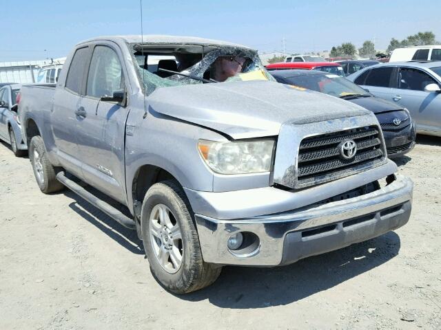 5TFRT54108X018337 - 2008 TOYOTA TUNDRA DOU SILVER photo 1