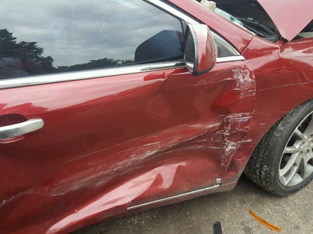 1G1ZK57739F259635 - 2009 CHEVROLET MALIBU LTZ 红色 照片 10