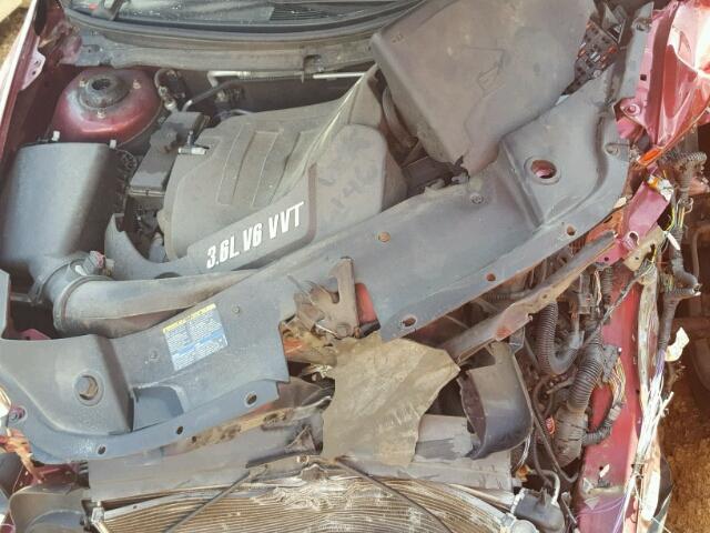 1G1ZK57739F259635 - 2009 CHEVROLET MALIBU LTZ 红色 照片 7