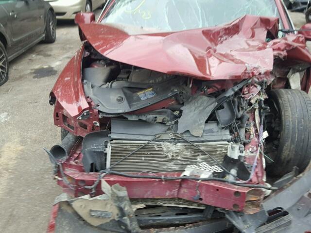 1G1ZK57739F259635 - 2009 CHEVROLET MALIBU LTZ 红色 照片 9