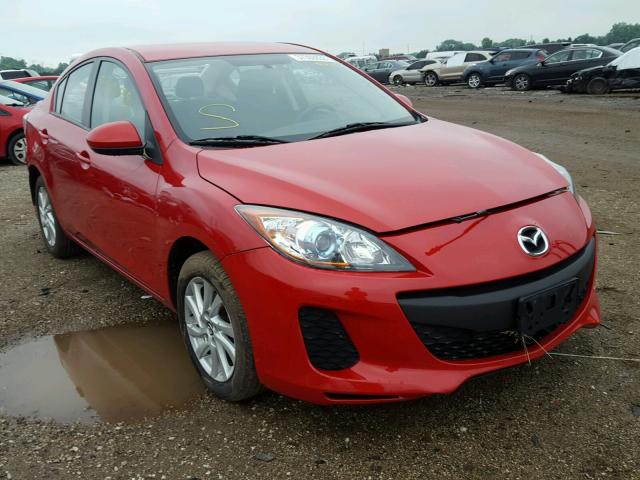 JM1BL1V74D1782959 - 2013 MAZDA 3 I RED photo 1