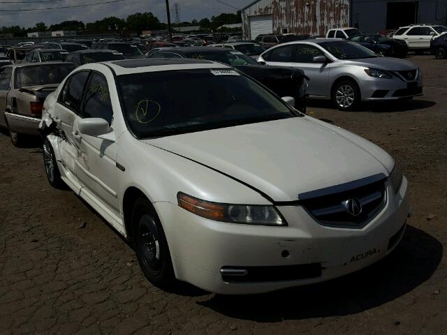 19UUA66205A063760 - 2005 ACURA TL WHITE photo 1