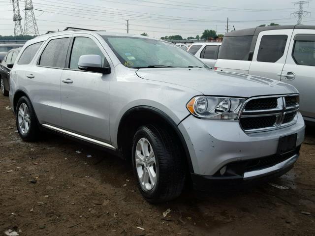 1C4RDHDG4CC363227 - 2012 DODGE DURANGO CR SILVER photo 1