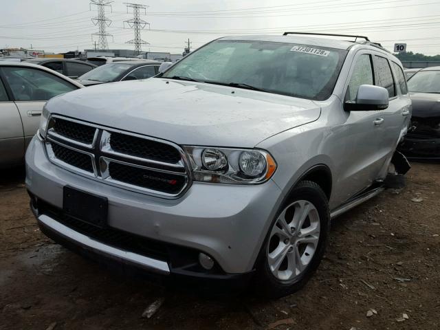 1C4RDHDG4CC363227 - 2012 DODGE DURANGO CR SILVER photo 2