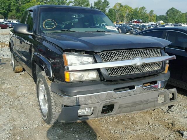 1GCEK19T93E242070 - 2003 CHEVROLET SILVERADO BLACK photo 1