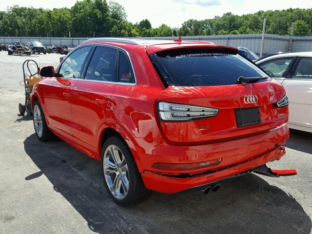 WA1JCCFS9HR009500 - 2017 AUDI Q3 PREMIUM RED photo 3