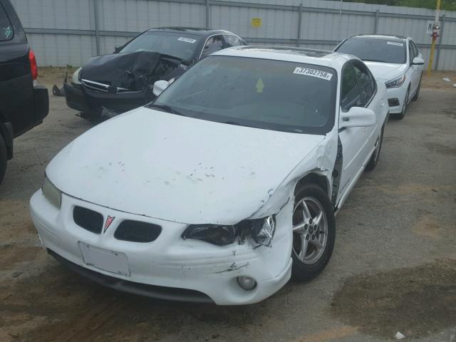 1G2WP52K3XF306929 - 1999 PONTIAC GRAND PRIX WHITE photo 2