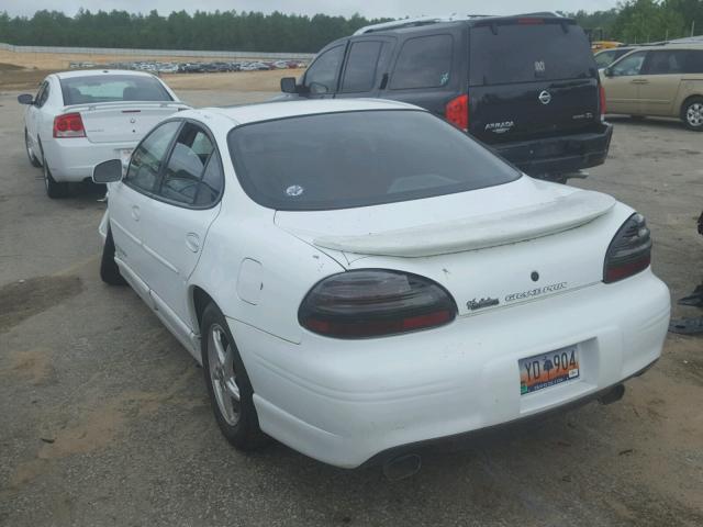 1G2WP52K3XF306929 - 1999 PONTIAC GRAND PRIX WHITE photo 3