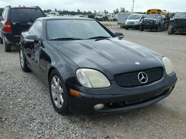 WDBKK49F51F193504 - 2001 MERCEDES-BENZ SLK 230 KO BLACK photo 1