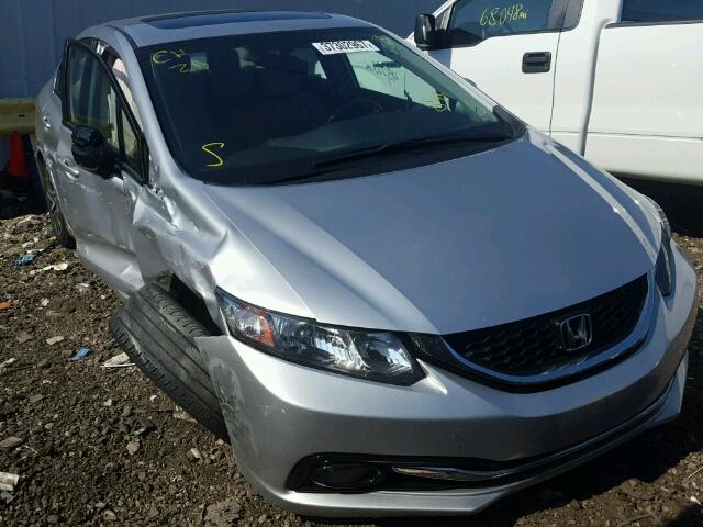 19XFB2F91DE012547 - 2013 HONDA CIVIC EX-L SILVER photo 1