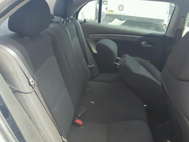 1G1ZC5E04AF247484 - 2010 CHEVROLET MALIBU 1LT SILVER photo 6