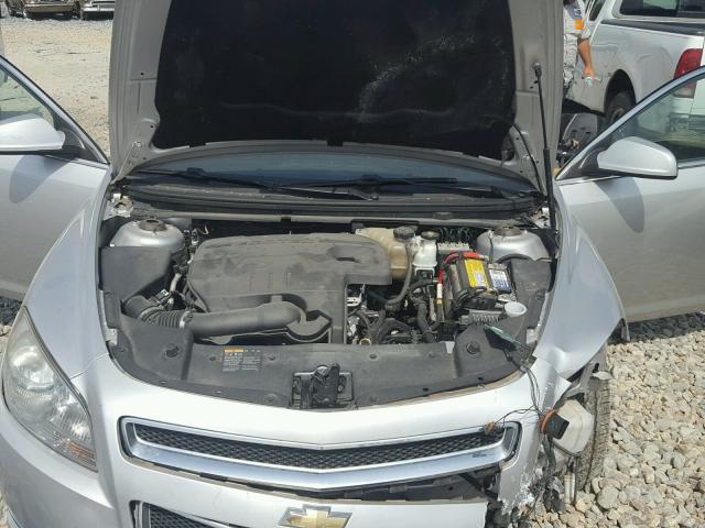 1G1ZC5E04AF247484 - 2010 CHEVROLET MALIBU 1LT SILVER photo 7