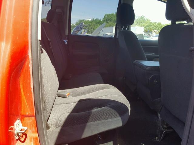 3D7KS28C65G725513 - 2005 DODGE RAM 2500 S RED photo 6