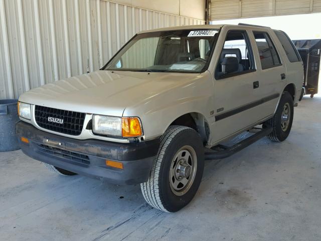 4S2CK58V1V4352299 - 1997 ISUZU RODEO S GRAY photo 2