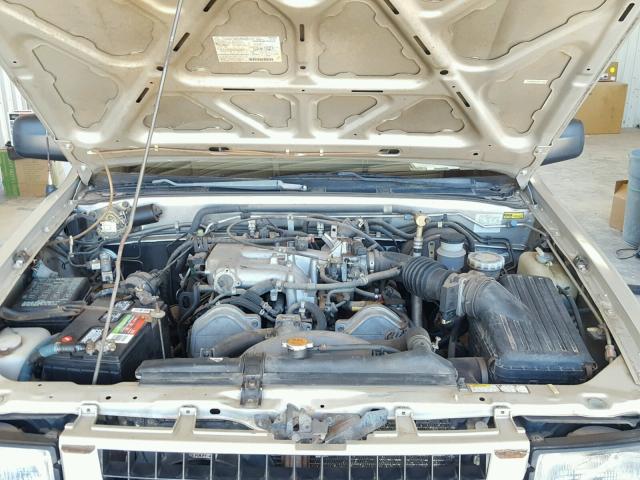 4S2CK58V1V4352299 - 1997 ISUZU RODEO S GRAY photo 7