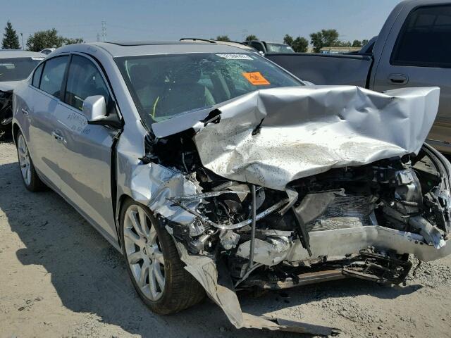 1G4GJ5E39CF314867 - 2012 BUICK LACROSSE T SILVER photo 1