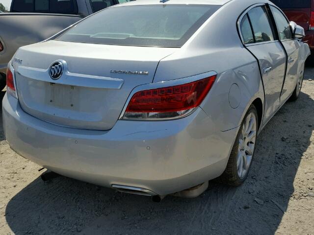 1G4GJ5E39CF314867 - 2012 BUICK LACROSSE T SILVER photo 4