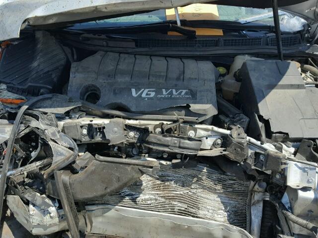 1G4GJ5E39CF314867 - 2012 BUICK LACROSSE T SILVER photo 7