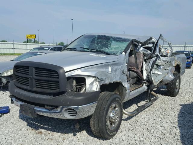1D7KS28C16J202917 - 2006 DODGE RAM 2500 S SILVER photo 2