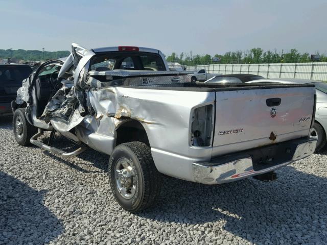 1D7KS28C16J202917 - 2006 DODGE RAM 2500 S SILVER photo 3