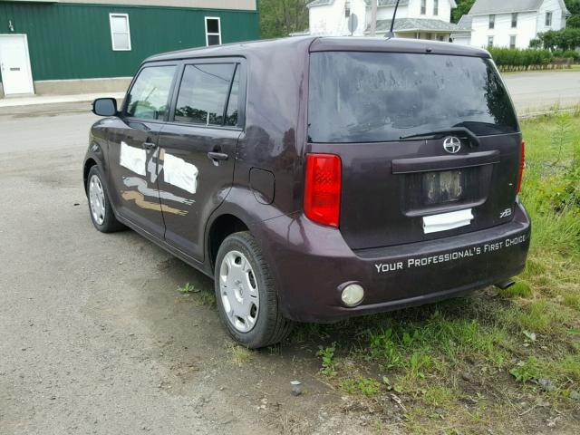 JTLKE50E491080174 - 2009 TOYOTA SCION XB Қызыл фото 2