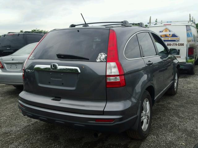 5J6RE3H76AL016726 - 2010 HONDA CR-V EXL CHARCOAL photo 4