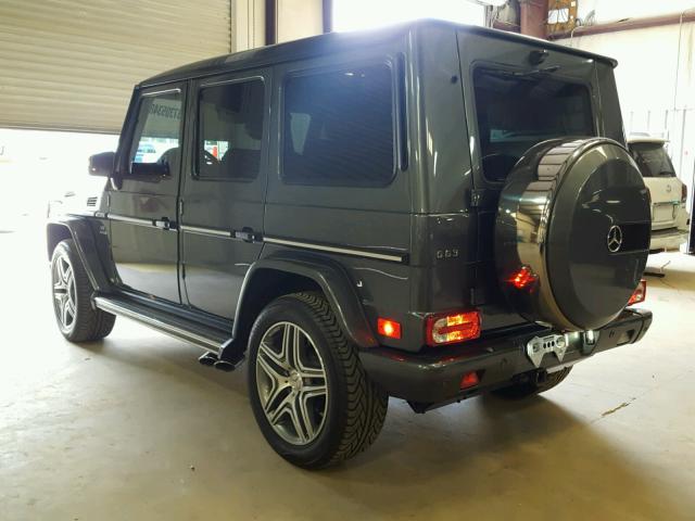 WDCYC7DF4DX200694 - 2013 MERCEDES-BENZ G 63 AMG GRAY photo 3