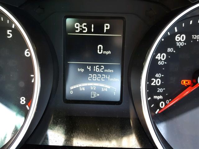 3VW2K7AJ8FM423690 - 2015 VOLKSWAGEN JETTA BASE Կապույտ լուսանկար 8