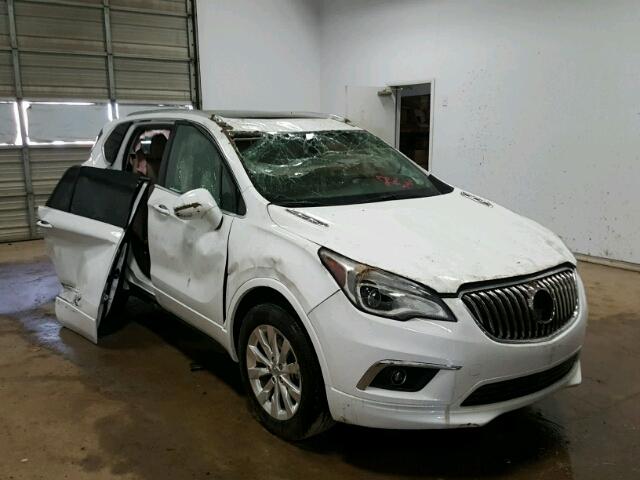 LRBFXBSA1HD006786 - 2017 BUICK ENVISION E WHITE photo 1