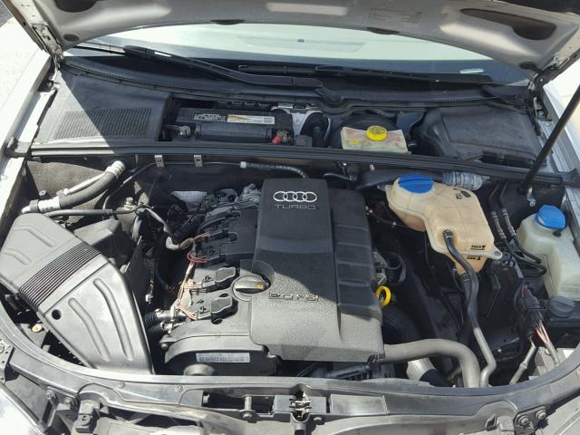 WAUAF78E18A086000 - 2008 AUDI A4 2.0T SILVER photo 7