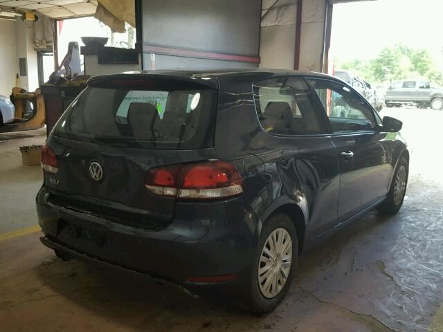 WVWBB7AJ8DW127830 - 2013 VOLKSWAGEN GOLF BLUE photo 4