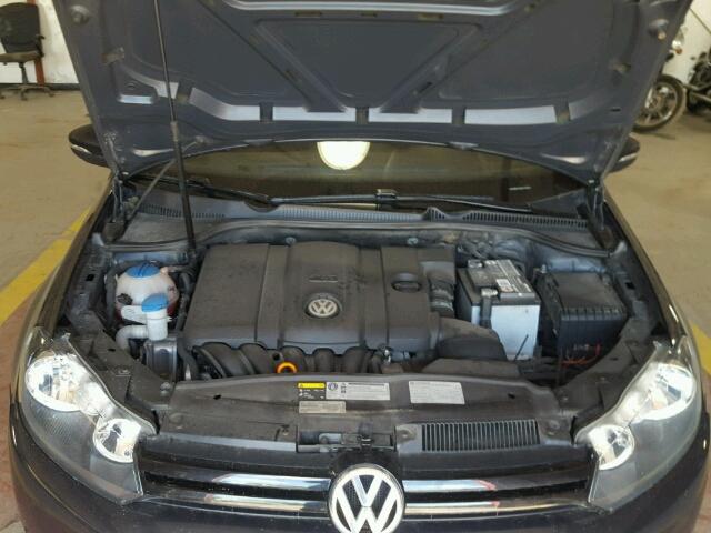 WVWBB7AJ8DW127830 - 2013 VOLKSWAGEN GOLF BLUE photo 7